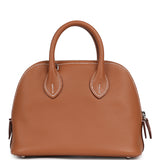 Hermes 1923 Bolide Mini Gold Evercolor Palladium Hardware - Thumbnail View 4