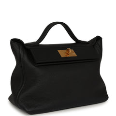Hermes 24/24 29 Black Togo, Swift Gold Hardware