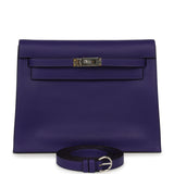 Hermes Kelly Danse Purple Evercolor Palladium Hardware - Thumbnail View 1