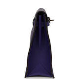 Hermes Kelly Danse Purple Evercolor Palladium Hardware - Thumbnail View 3