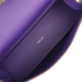 Hermes Kelly Danse Purple Evercolor Palladium Hardware - Thumbnail View 8