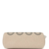 Hermes Herbag Zip PM 31 "Circuit 24" Naturel, Ecru-Gris Meyer Toile H Plume Canvas, Naturel Hunter Gold Hardware - Thumbnail View 7