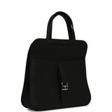 Hermes Halzan 25 Black Clemence Palladium Hardware - Thumbnail View 9