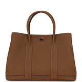 Hermes Garden Party 30 Alezan Negonda Palladium Hardware - Thumbnail View 4