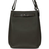 Pre-owned Hermes So Kelly 22 Vert de Gris Togo Palladium Hardware - Thumbnail View 1