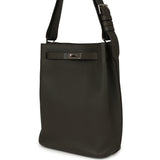 Pre-owned Hermes So Kelly 22 Vert de Gris Togo Palladium Hardware - Thumbnail View 5