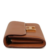 Hermes Constance Wallet To Go Gold Evercolor Gold Hardware - Thumbnail View 4