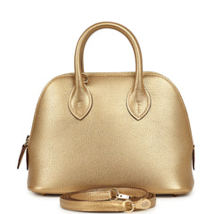 Hermes 1923 Bolide Mini Dore Chevre Chamkilight Permabrass Hardware