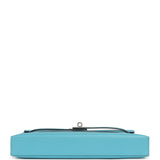 Hermes Kelly Elan Bleu Du Nord Madame Palladium Hardware - Thumbnail View 6