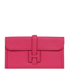 Hermes Jige Elan 29 Rose Shocking Chevre Mysore