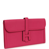 Hermes Jige Elan 29 Rose Shocking Chevre Mysore - Thumbnail View 2