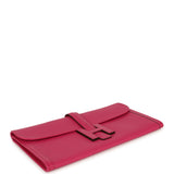 Pre-owned Hermes Jige Elan 29 Rose Shocking Chevre Mysore - Thumbnail View 6