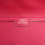 Pre-owned Hermes Jige Elan 29 Rose Shocking Chevre Mysore - Thumbnail View 7