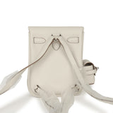 Hermes Mini Kelly Jump Backpack Gris Pale Swift Palladium Hardware - Thumbnail View 7