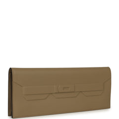 Hermes Shadow Birkin Clutch Beige Marfa Swift