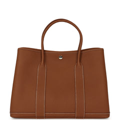 Hermes Garden Party 36 Gold Negonda Palladium Hardware