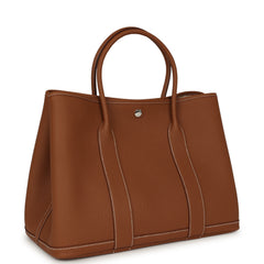 Hermes Garden Party 36 Gold Negonda Palladium Hardware