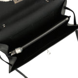 Hermes Kelly Wallet To Go Black Epsom Palladium Hardware - Thumbnail View 9