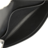Hermes Jige Duo Clutch Black Swift, Varanus Niloticus Lizard Touch Palladium Hardware - Thumbnail View 11