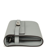 Hermes Kelly Wallet To Go Bleu Glacier Epsom Palladium Hardware - Thumbnail View 5