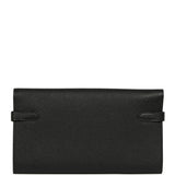 Hermes Kelly Long Wallet Black Epsom Palladium Hardware - Thumbnail View 4
