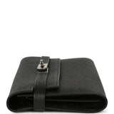 Hermes Kelly Long Wallet Black Epsom Palladium Hardware - Thumbnail View 5
