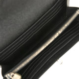 Hermes Kelly Long Wallet Black Epsom Palladium Hardware - Thumbnail View 9