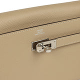 Hermes Kelly Long Wallet Trench Epsom Palladium Hardware - Thumbnail View 7