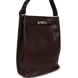 Pre-owned Hermes So Kelly 26 Havane Evercalf Palladium Hardware - Thumbnail View 2