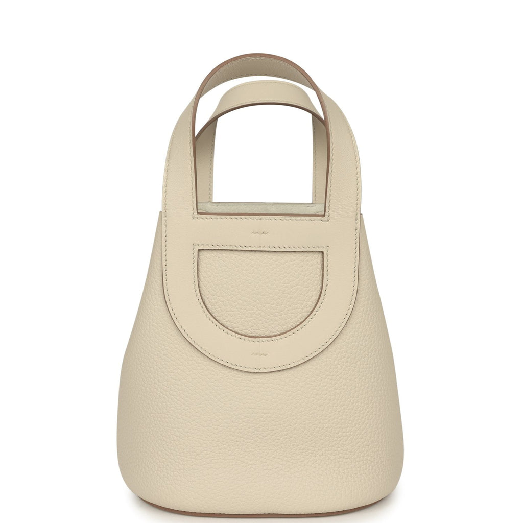 Hermes In-The-Loop 18 Beton Clemence, Swift Gold Hardware
