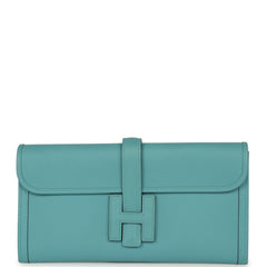Hermes Jige Elan 29 Bleu Saint Cyr Swift