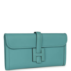 Hermes Jige Elan 29 Bleu Saint Cyr Swift