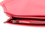 Hermes Jige Duo Clutch Rose Azalee Swift Palladium Hardware - Thumbnail View 10