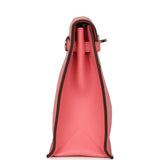 Hermes Kelly Danse Rose Azalee Verso Evercolor Palladium Hardware - Thumbnail View 3