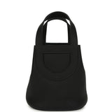Hermes In-The-Loop 18 Black Clemence, Swift Palladium Hardware - Thumbnail View 4