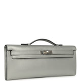 Hermes Kelly Cut Argent Chevre Chamkilight Palladium Hardware - Thumbnail View 2