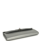 Hermes Kelly Cut Argent Chevre Chamkilight Palladium Hardware - Thumbnail View 5