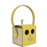 Hermes Petit H Robot Cube Minaudiere Jaune Citron Epsom, Beton, Vert D'eau Matte Alligator Mississippiensis Mixed Metal Hardware - Thumbnail View 2
