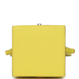 Hermes Petit H Robot Cube Minaudiere Jaune Citron Epsom, Beton, Vert D'eau Matte Alligator Mississippiensis Mixed Metal Hardware - Thumbnail View 6