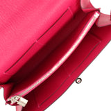 Pre-owned Hermes Kelly Wallet To Go Rose Mexico Chevre Palladium Hardware - Thumbnail View 9