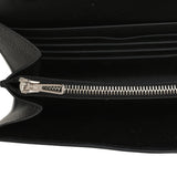 Hermes Constance Wallet To Go Black Epsom Palladium Hardware - Thumbnail View 9