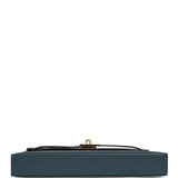 Hermes Kelly Elan Bleu Tempete Madame Gold Hardware - Thumbnail View 6