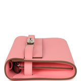 Hermes Kelly Wallet To Go Rose Confetti Epsom Palladium Hardware - Thumbnail View 5