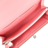 Hermes Kelly Wallet To Go Rose Confetti Epsom Palladium Hardware - Thumbnail View 9