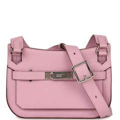 Hermes Mini Jypsiere Mauve Sylvestre Swift Palladium Hardware