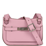 Hermes Mini Jypsiere Mauve Sylvestre Swift Palladium Hardware - Thumbnail View 1