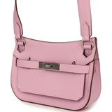 Hermes Mini Jypsiere Mauve Sylvestre Swift Palladium Hardware - Thumbnail View 5