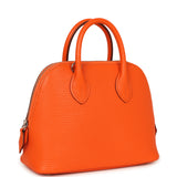 Hermes 1923 Bolide Mini Orange Minium Chevre Chamkila Palladium Hardware - Thumbnail View 2