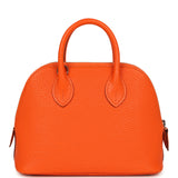 Hermes 1923 Bolide Mini Orange Minium Chevre Chamkila Palladium Hardware - Thumbnail View 6