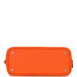 Hermes 1923 Bolide Mini Orange Minium Chevre Chamkila Palladium Hardware - Thumbnail View 7